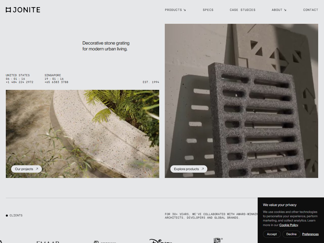 Screenshot of Jonite